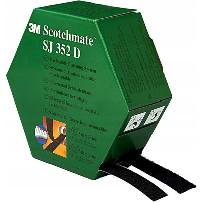 Suchý zip 3M Scotchmate SJ352D, oboustranný suchý zip