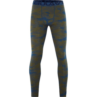 BULA CAMO MERINO WOOL PANTS blue