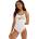 Ellesse Бански костюм Ellesse Arancione swimsuit - White (White)