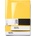 Copenhagen Design Тетрадки без редове Pantone жълти 2 бр (101430012)