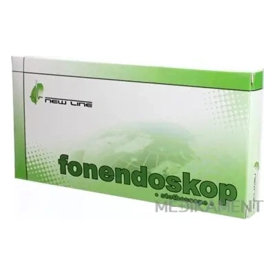 FAZZINI Jednostranný FONENDOSKOP zelený 1 ks