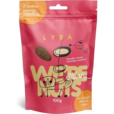 LYRA We´re Nuts Mandle v horkej čokoláde s kakaom 100 g