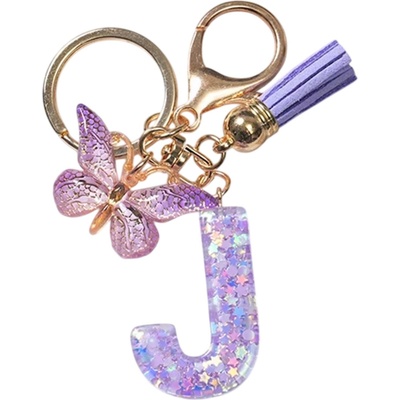 HARAHU Ключодържател Азбука - j / Лилава kp37901 (37901)