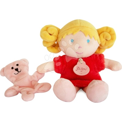 Jolijou Mrs Corail My First Doll 21 cm v červených šatách so psíkom