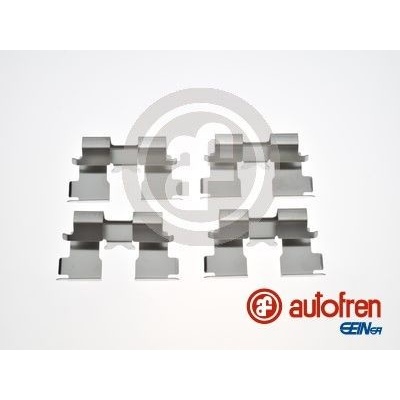 Súprava príslušenstva, obloženie kotúčovej brzdy AUTOFREN SEINSA D42946A