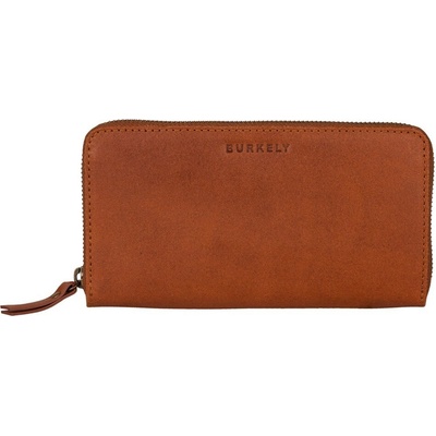 Hnedá kožená peňaženka Burkely Soft Skylar s RFID ochranou