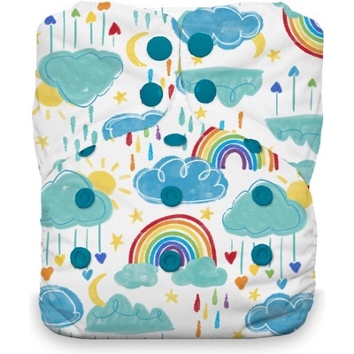 Thirsties One size AIO na PAT Rainbow