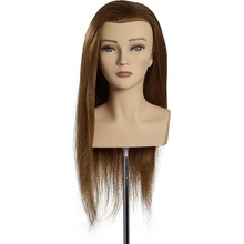 L´image Cvičná hlava stredný blond Limage Malin 50 cm