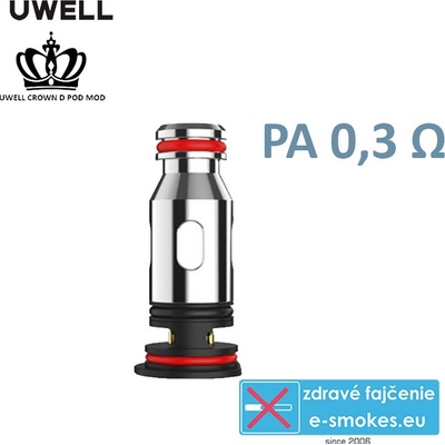 Uwell PA Mesh žeraviaca hlava 0,3ohm