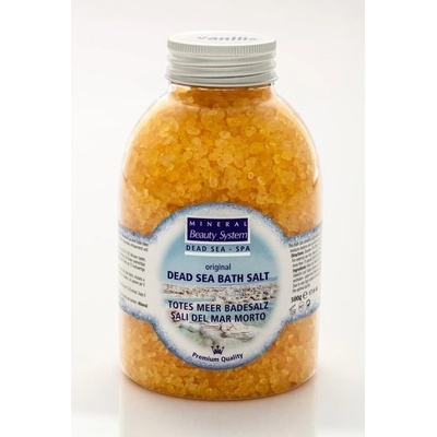Mineral Beauty System soľ z Mŕtveho mora Vanilka 500 g