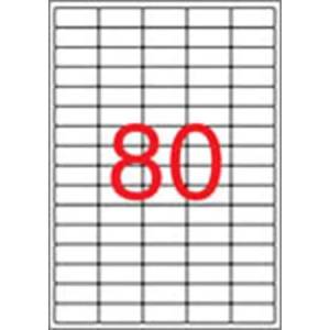 APLI Етикет, универсален, 35, 6x16, 9 mm, подвижен, заоблена пета, APLI, 2000 етикета в опаковка 10199 (10199)