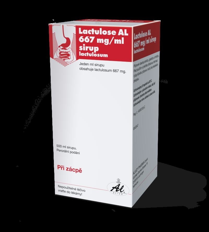 LACTULOSE AL POR 667MG/ML SIR 1X500ML