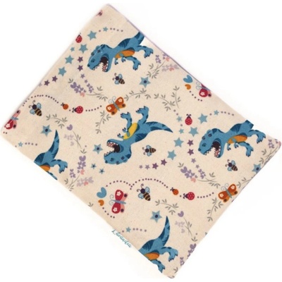 Lavandia Nahřívací polštářek pro děti Dinosaurus 22x15