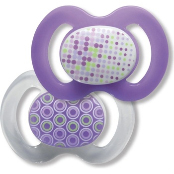 Baby-Nova Силиконова залъгалка Baby Nova - Капка, размер 1, лилава (27230)