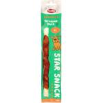 NOBBY StarSnack Barbecue Wrapped Duck XL - лакомства за кучета, 39, 7% патешкo и 54, 3% говежда кожа, 70 гр х 25 см - NOBBY Германия 50978