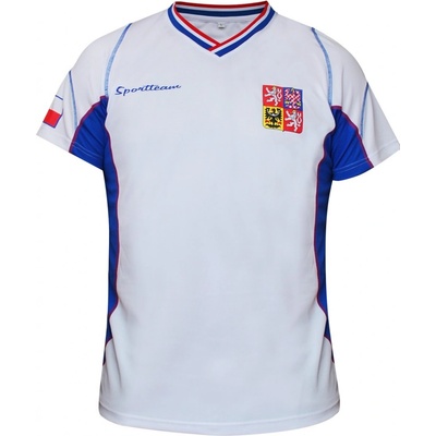 Futbalový dres ČR Czech Team pánsky - biely, L