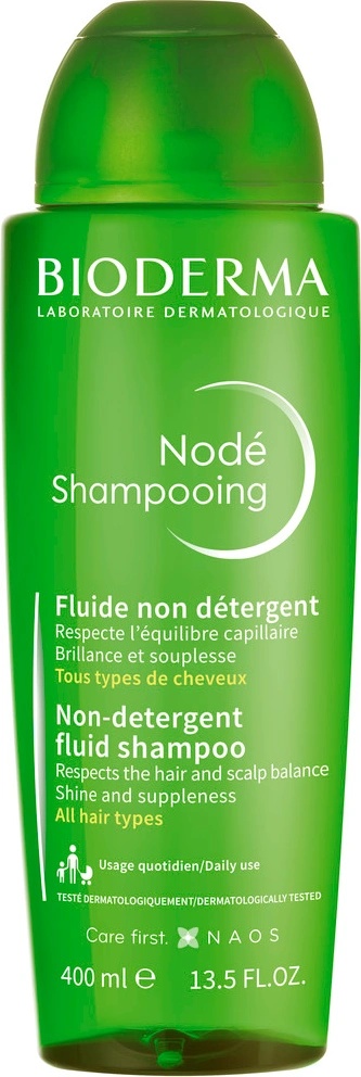 Tohle je absolutní vítěz srovnávacího testu - produkt Bioderma Nodé Fluid Shampoo 400 ml