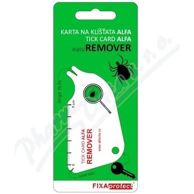 FIXAprotect karta na odstraňovanie kliešťov ALFA 1ks