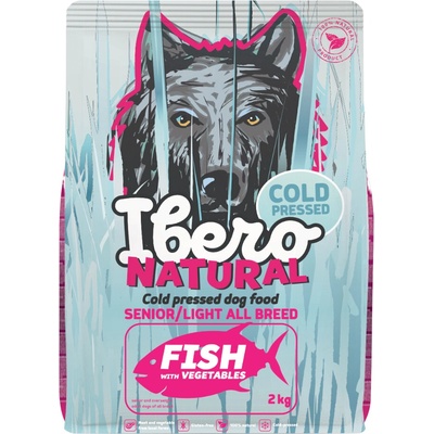 Ibero Cold Press Dog All Breed Senior & Light Fish 2 kg