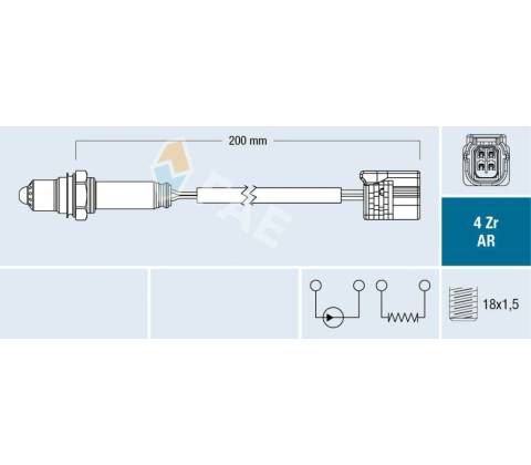 Lambda sonda FAE 75632