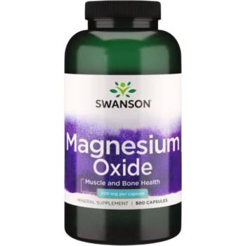 Image 1 of Swanson Magnesium Oxide [500 капсули]