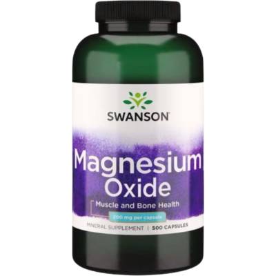 Swanson Magnesium Oxide [500 капсули]