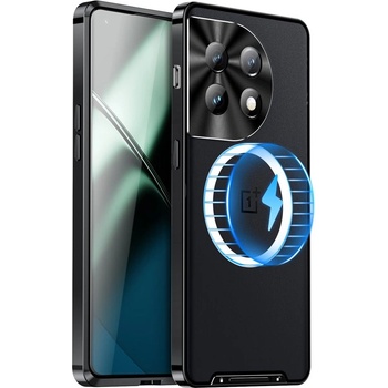 OnePlus Магнитен калъф за OnePlus 11 5G - метален електроплейтинг ръб и защита за камерата, различни цветове