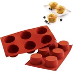 Silikomart Форма за мъфини Sf102 Medium Muffin силиконова (26.102.00.0065)
