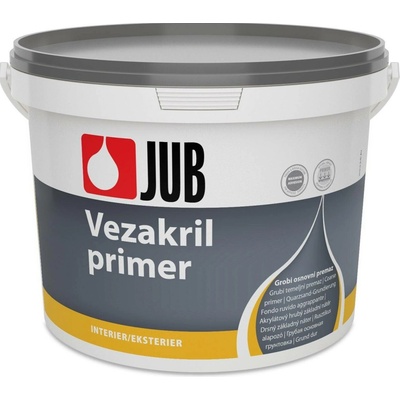JUB VEZAKRIL PRIMER hrubý základní nátěr 5 l Bílá