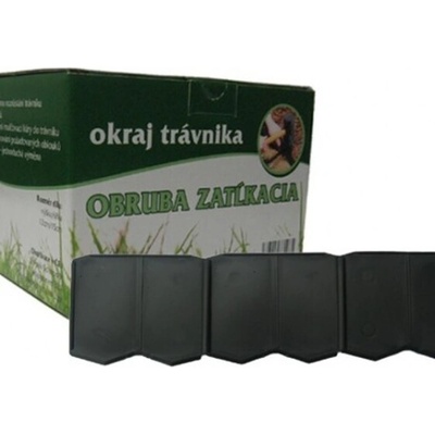 Okraj trávnika zatĺkacia 5 m - 12 cm zelený