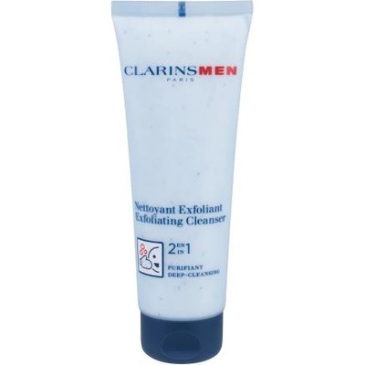 Clarins Men Exfoliating Cleanser 2in1 почистваща пилинг емулсия 2 в 1 125 ml за мъже