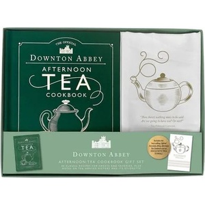 The Official Downton Abbey Afternoon Tea Cookbook Gift Set [Book ] Tea Towel] | Downton Abbey (ISBN: 9781681888538)