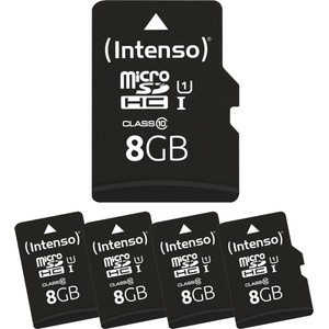 Intenso microSDHC 8GB 5-Pack (3423565)