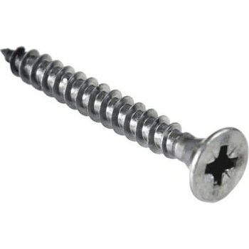 Nerezová skrutka samorezná, zápustná hlava, DIN 9050/ A2 /AISI304 Akosť: AISI304, Skrutka: 5x30, DIN: 9050