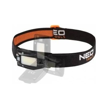 NEO TOOLS Челна лампа, LED COB, 3 W, 180 lm, USB, със сензор за движение, NEO