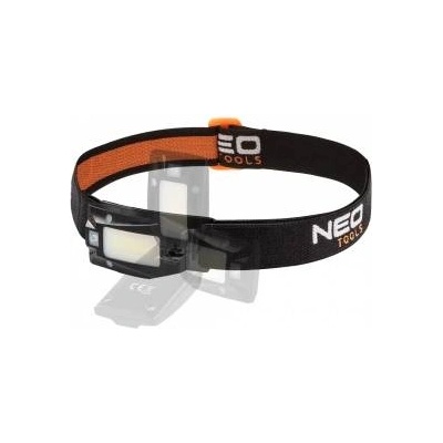NEO TOOLS Челна лампа, LED COB, 3 W, 180 lm, USB, със сензор за движение, NEO