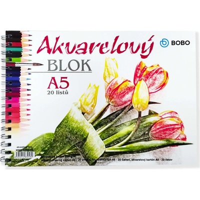 Bobo Blok Blok akvarelový A5 20 listů 259883