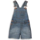 Minoti Wilderness 1 kraťasy dívčí džínové s laclem modrá