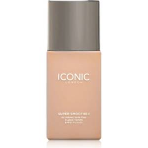 ICONIC London Super Smoother дълготраен матиращ фон дьо тен цвят Warm Medium 30ml