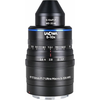 LAOWA Aksen 17,5 mm f/1,7 5-10X Ultra Macro APO - Canon EF