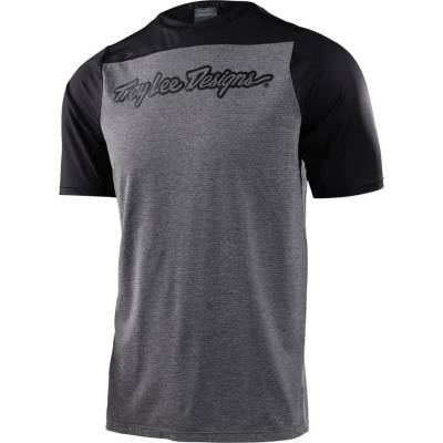 Troy Lee Designs SKYLINE SS JERSEY SIGNATURE HEATHER GRAY/BLACK