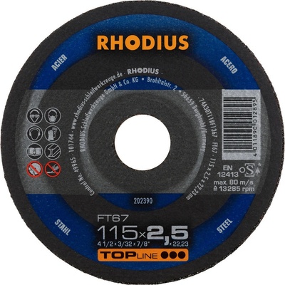 Rhodius Kotouč řezný 230 x 2,5 x 22,23 mm 202417
