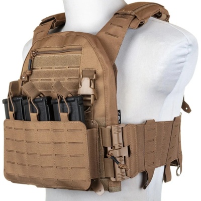 Satac nosič plátov Tactical QR II Plate Carrier Pisková