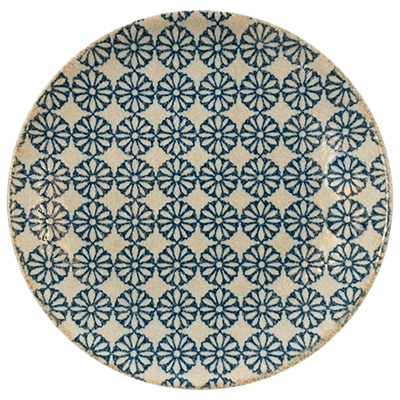 Saturnia Плитка чиния SATURNIA Table, 26 см, синя/бежова (22001/ZRTAB)