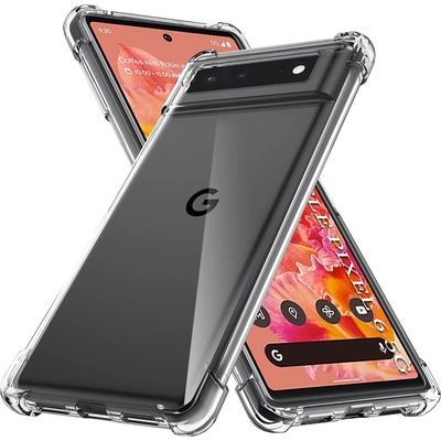 Techsuit Shockproof Clear Silicone Google Pixel 6 priehľadné