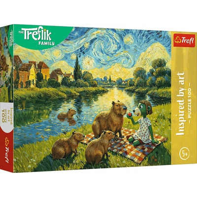 TREFL Kŕmenie kapybar 100 dielov