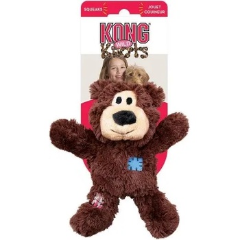 KONG wild knots bears extra lerge - играчка за куче, от плат и въже с възли, от вътре - САЩ - nkrxe