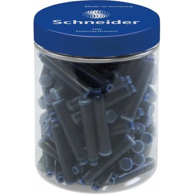 Schneider Inkoustové bombičky královsky modrá 100 ks 6803 369175