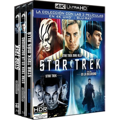 Star Trek kolekce 3 filmy 4K UHD BD