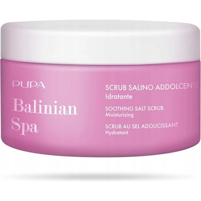 Pupa Upokojujúci telový peeling Balinian Spa 350 g